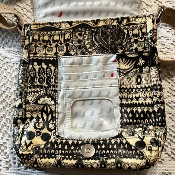 Sakroots Black & White Crossbody - Picture 9 of 11